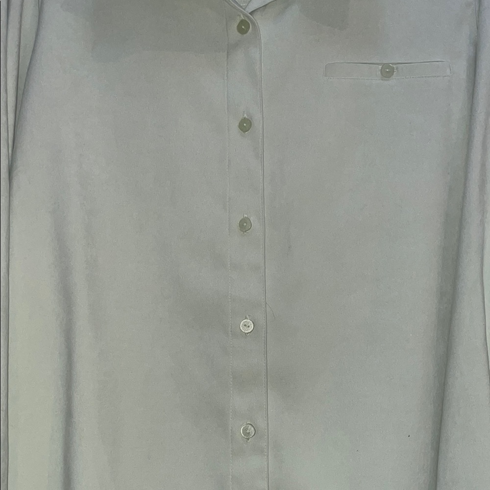 Sag Harbor Pale Green Blouse - Picture 4 of 5